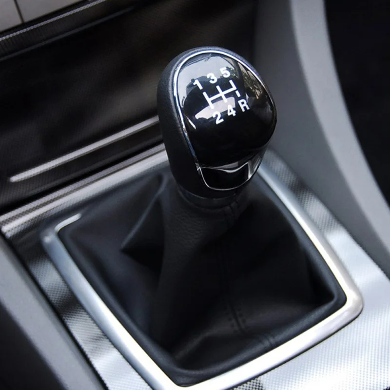 

Manual Gears 1 2 3 4 5 R Speed Gear Shift Knob With PU Leather Gaiter Boot For Ford Focus 2005 2006 2007 2008 2010 2011 2012