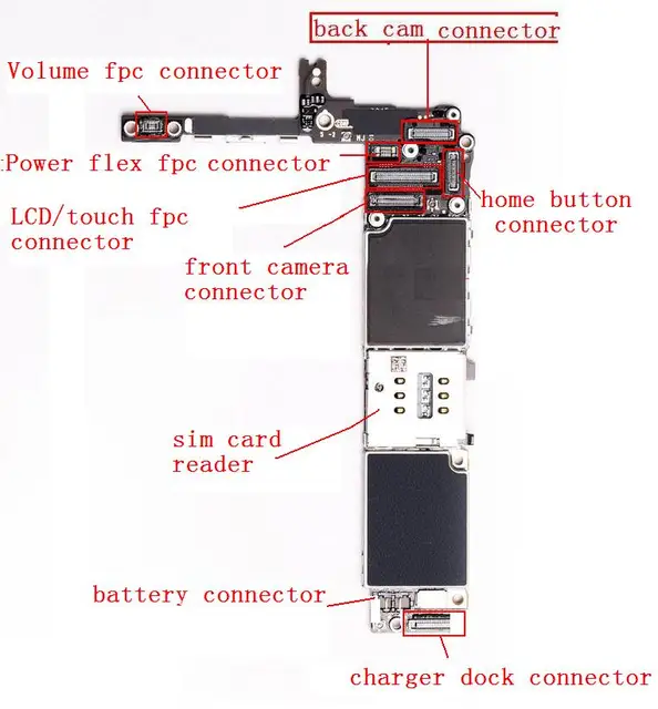 plus diagram 8 schematic iphone for 5sets/lot=45pcs, sets 5.5 iPhone 6SP  6S PLUS 6S full