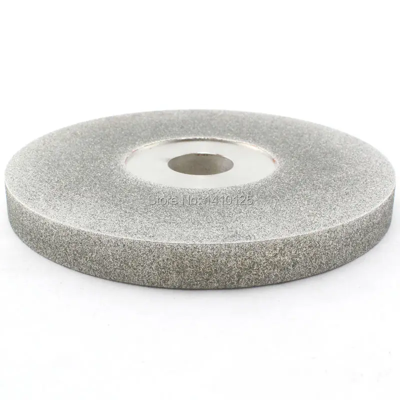 6 дюймов Lapidary зернистость 60-180 алмазный шлифовальный круг с покрытием абразивный диск Broadside arborder " ювелирные инструменты для камня