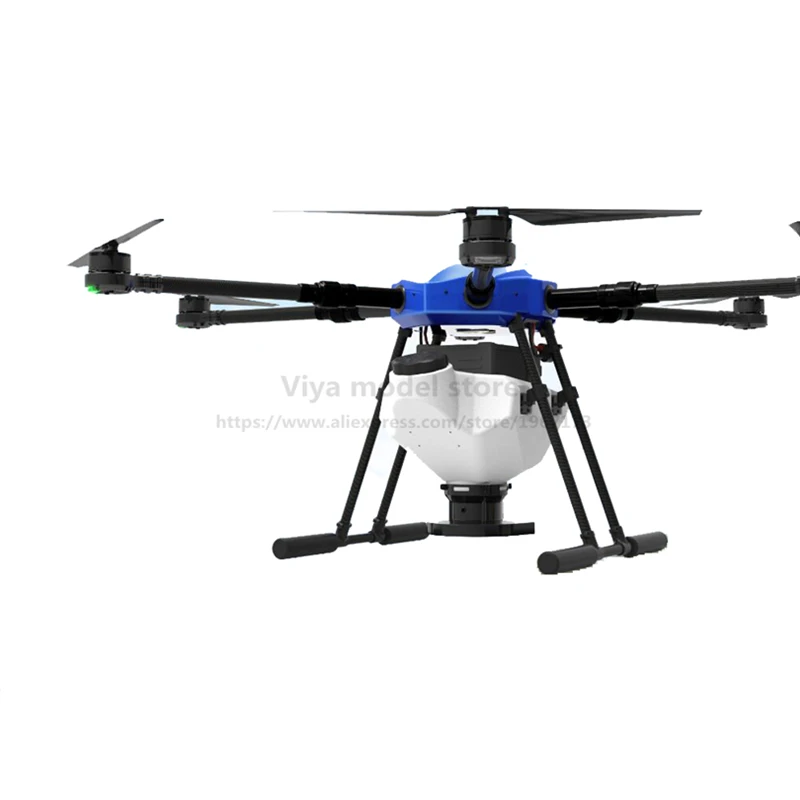 

E610 Agricultural Spray seeding drone with hobbywing X6 / X8 power frame kit for 10L Seed fertilizer bait particle