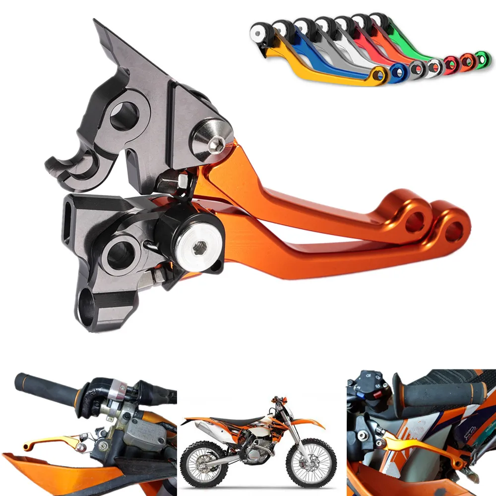 

CNC Pivot Brake Clutch Levers For KTM 250EXC 250EXC-F 300EXC 350EXC 350EXC-F 350XC-F 350XCF-W 400XC-W 450XC-F 450XCR-W 525EXC-R