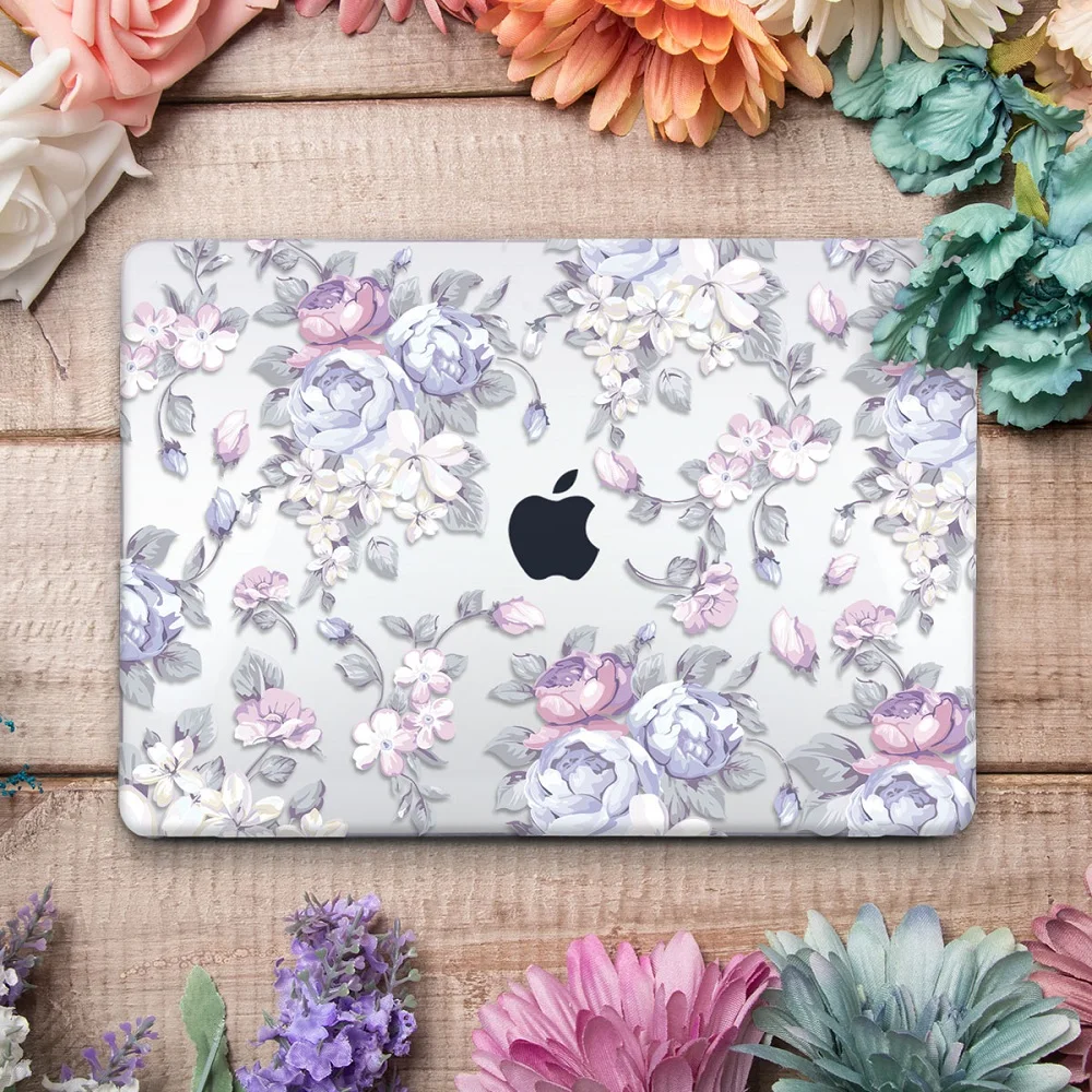 С украшением в виде кристаллов цветочный чехол для MacBook Air 11 A1465/air 13 дюймов A1466 pro 3 15