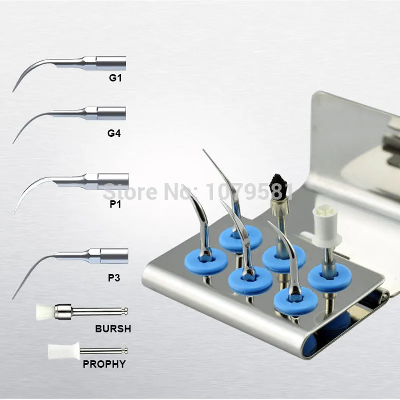 1 pcs ESPKS Scaler scaling and polishing kit silver for EMS