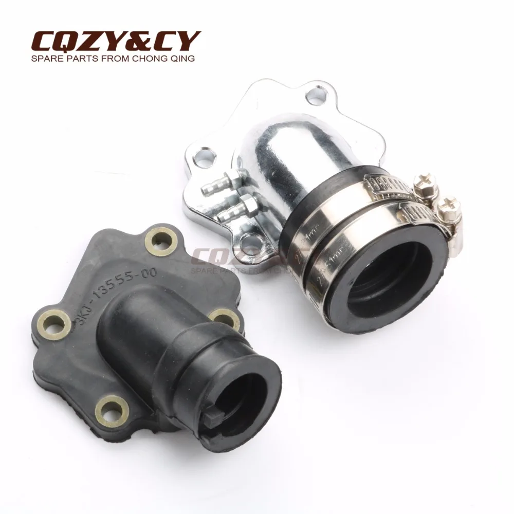 Впускной коллектор для YAMAHA 50 Aerox Naked R Axis Breeze Jog RR Neo's Easy Why Zest YE 50cc 2T|Ножные стартеры