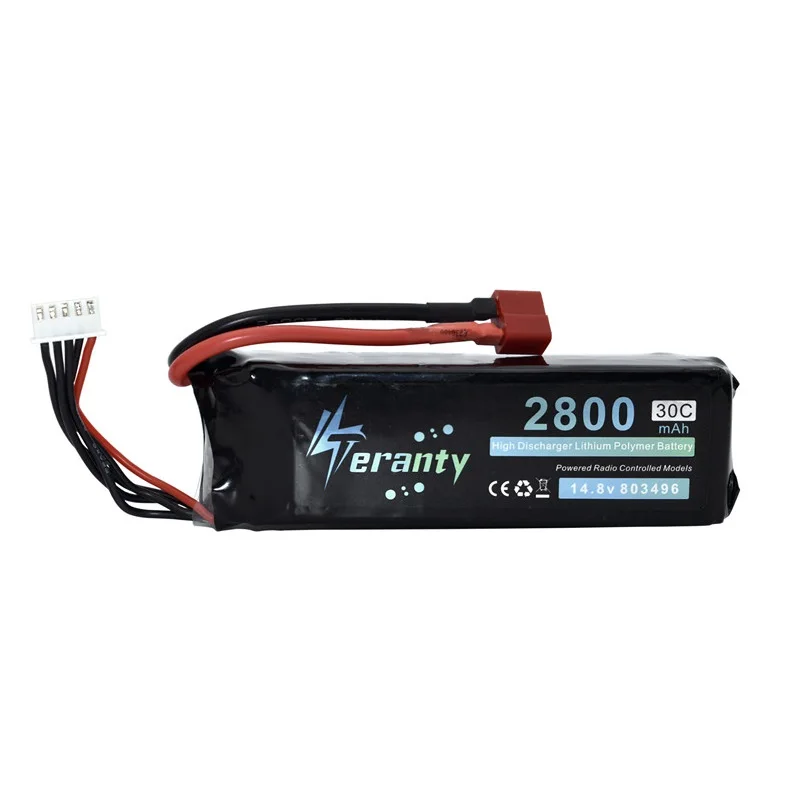 Lipo батарея для FT010 FT011 2800mah 14,8 V батарея RC 4S 14,8 V 30C 803496 RC лодка RC вертолет самолеты автомобиль Квадрокоптер 14,8 v