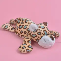 Новый лежа 30 см leopardplush игрушки для милый ребенок/детский подарок, плюшевые куклы Бесплатная доставка