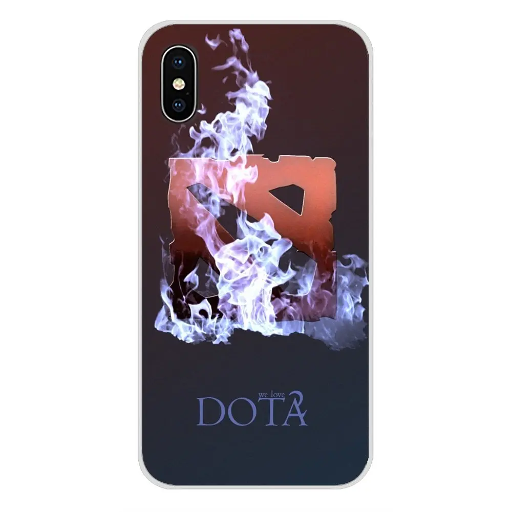 Для Samsung Galaxy A3 A5 A7 J1 J2 J3 J5 J7 2015 2016 2017 axe pudge SK SG Wraith NS Dota 2 Dota2 Логотип Арт прозрачный