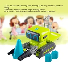 RC инженерный вилочный погрузчик робот космический автомобиль ToyVehicle высокоскоростной внедорожный ABS гусеничный пульт дистанционного управления игрушки для детей Подарки