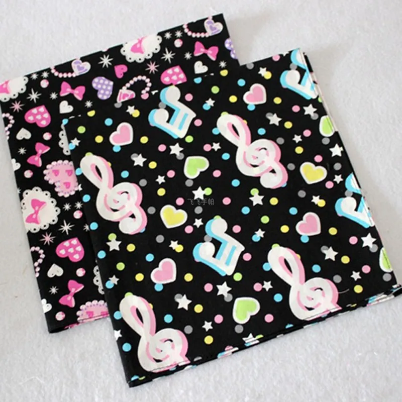  Children's printed handkerchief Cotton pocket towel 5Pcs/Lot 45CM