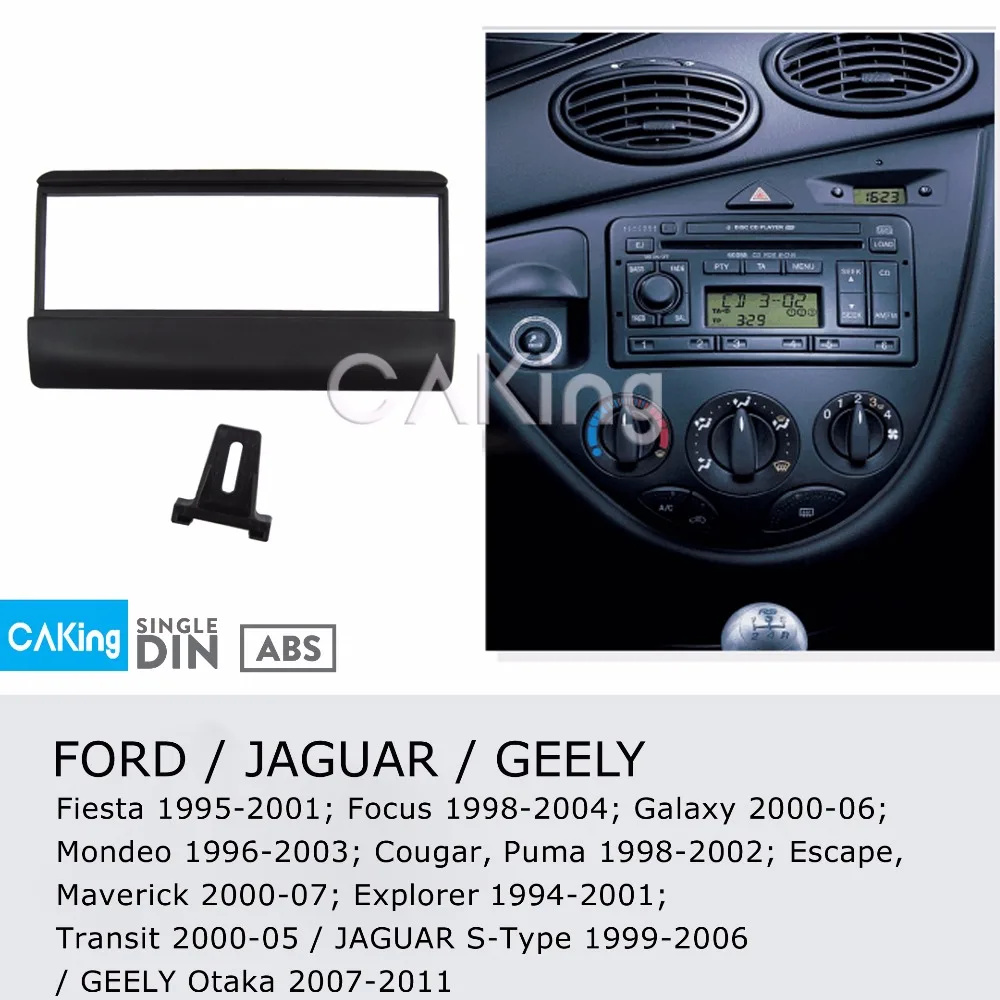 Одиночная Din Автомобильная панель радио для FORD Escape, Maverick 2000-07; Explorer 1994-2001; Transit 2000-05 Dash Kit пластина рамка