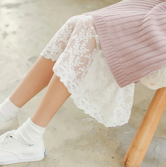 

2019 New Lace White Petticoat Underskirt Women Women Underskirt 9189