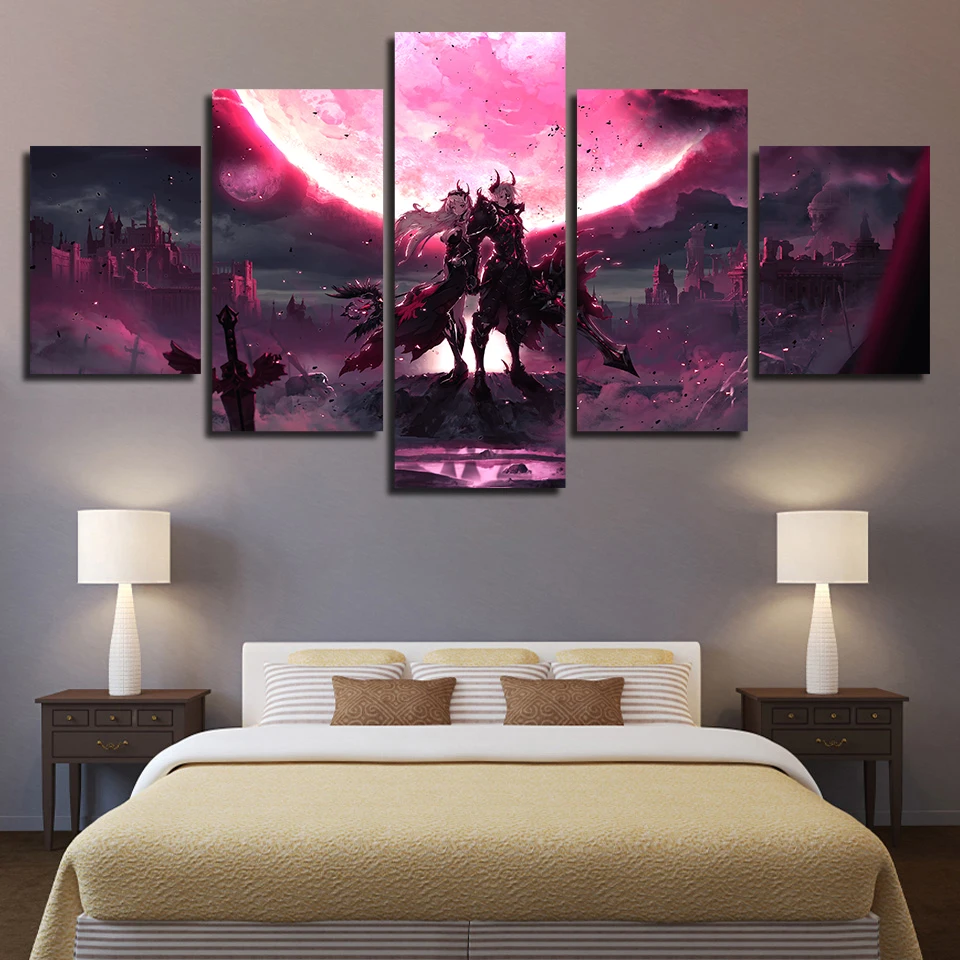

Home Decor Hd Prints Kings Raid Pandemoniumx Anime Painting Pictures Wall Art Modular Canvas Modern Frame Poster For Living Room