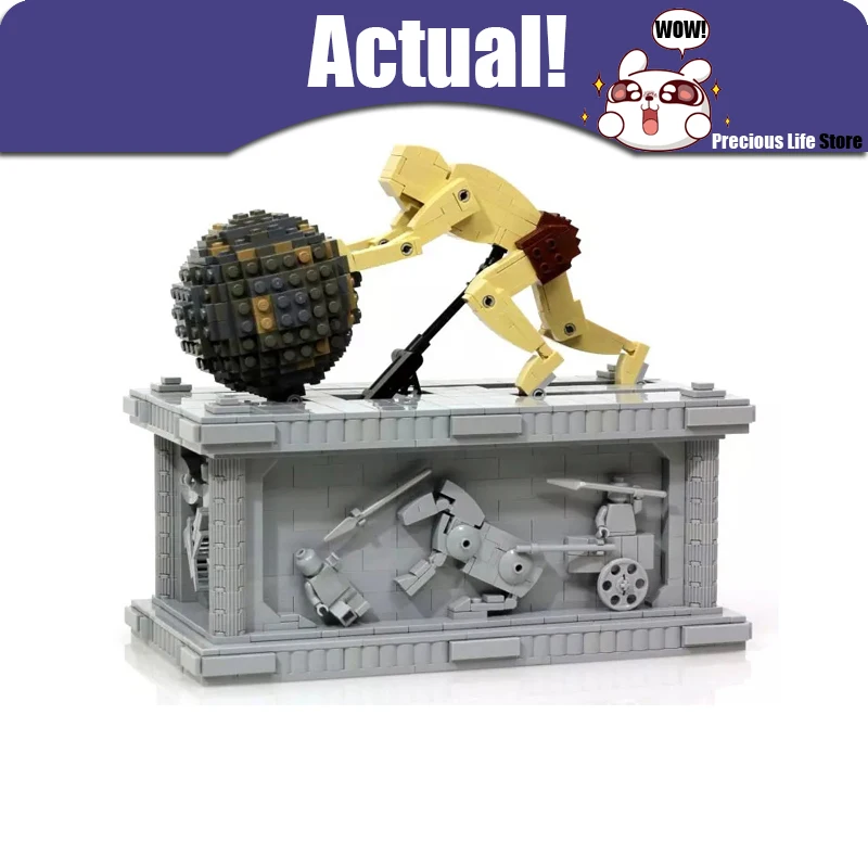 

LEPIN 23017 Sisyphus Dynamics Scuture Technic Model Building Blocks Bricks Toys For Boy oyuncak 1462pcs Compatible legoINGly MOC