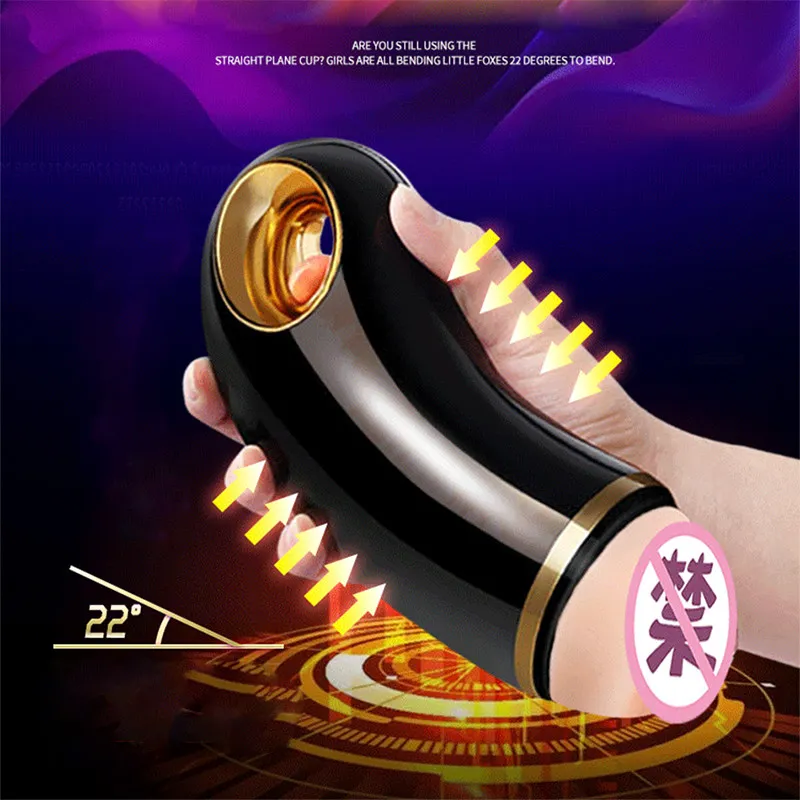 Automatic Male Masturbator Electric Masturbation Cup Vibrating Pocket Erotic Sucking Machine Sex Toys Adults Products For Men