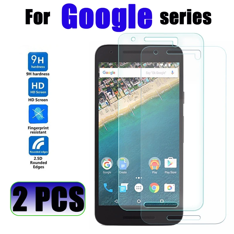 

Protective glass on for Google Nexus 6p screen protector film sheet tremp Premium 5x Pixel XL 2XL tempered glas gogle pixel 2