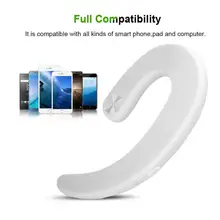 Ушные крючки Bluetooth наушники с микрофоном Беспроводной наушники Bluetooth головные наушники с микрофоном для iPhone/Android мобильный телефон или планшет, даже во время MP3