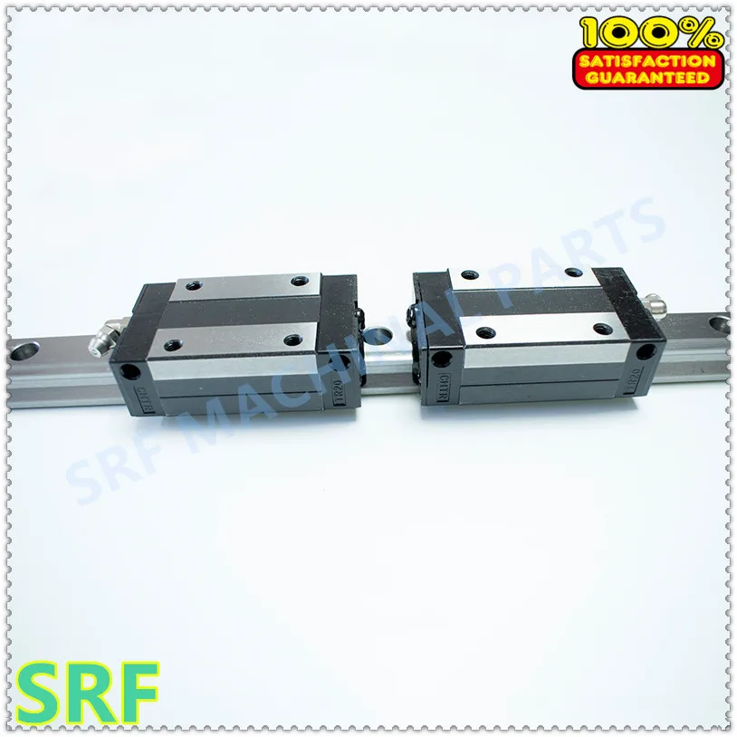 High Precision Linear guide rail set2pcs TRH20 L=250mm+2pcs TRH20 L