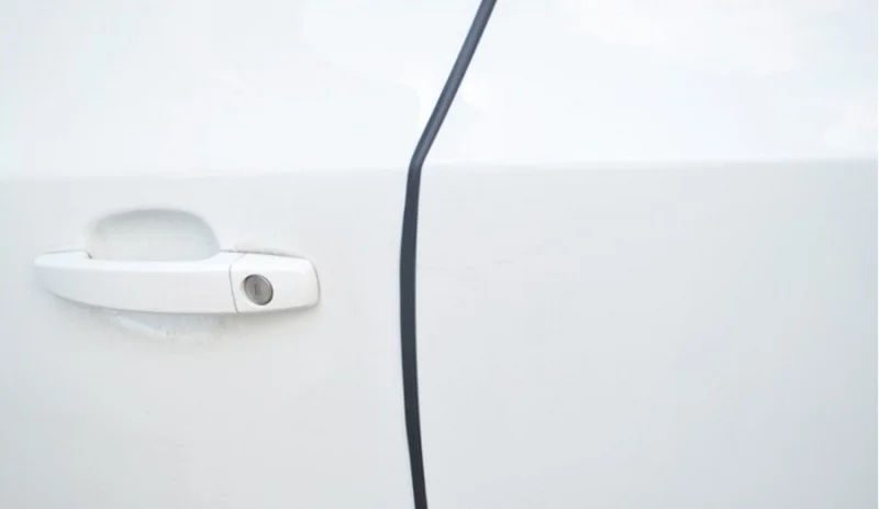 Автомобильный Стайлинг край двери царапины Краш полосы защиты для Volkswagen Golf 5 6 7 PASSAT B5 B6 B7 B8 Polo Bora T-ROC аксессуары