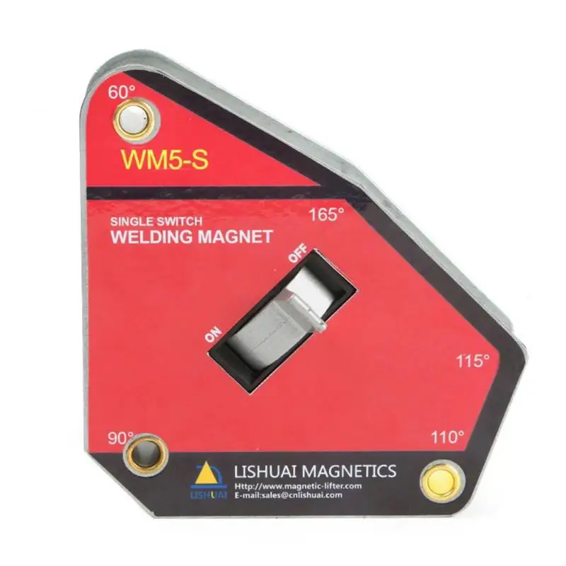 

Welding Locator Magnetic Holder Welding Fixture Corner Right Angle Clamp for Internal Angle Welding Convenient and Safe