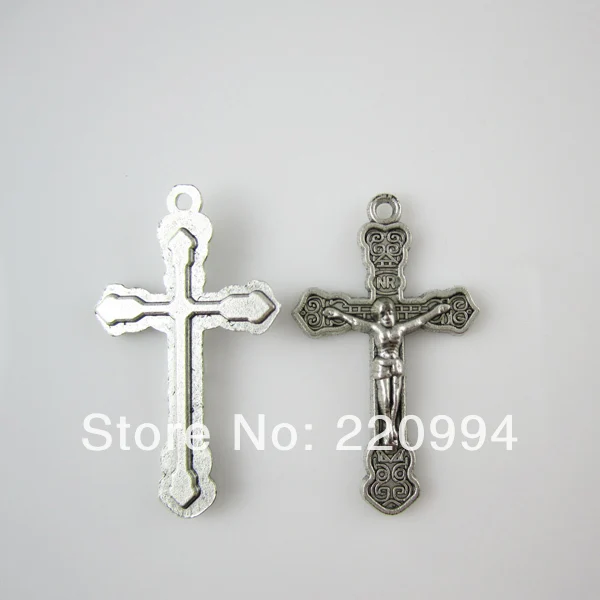 

500pcs of Small Alloy Catholic Crucifix Cross Pendant