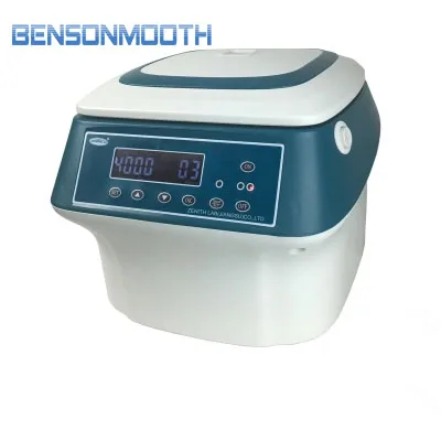 

Centrifuge centrifuge at low speed Maximum centrifugal rate 1790xg