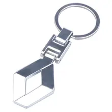 Автомобильный дизайн, 3D металлический автомобильный брелок для ключей, брелок с логотипом, автомобильные аксессуары для Renault duster megane 2 logan renault clio