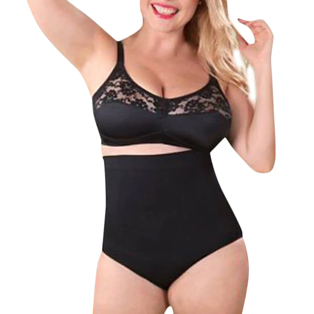 

Women Popular Body shaping pants high waist and belly pants Tummy Control All Day Every Day Solid High-Waisted Shaper Panty #YL1