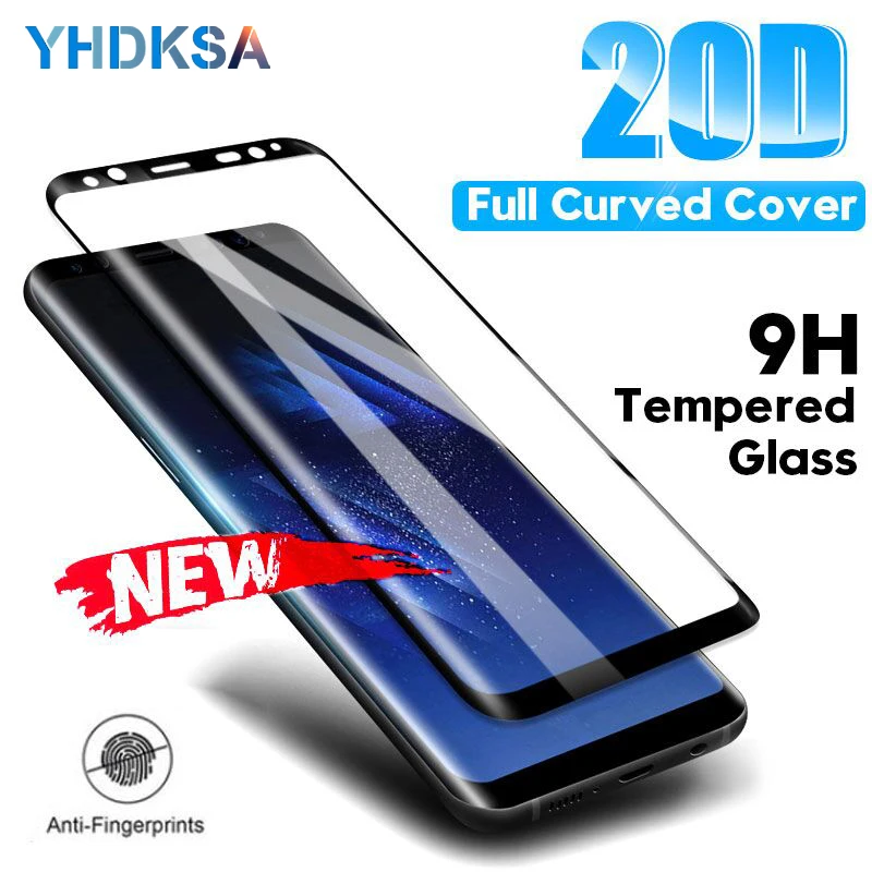 20D Tempered Glass For Samsung Galaxy Note 8 9 S8 S9 Plus Screen Protector For Samsung S7 Edge A6 A8 Plus 2018 Protective Film
