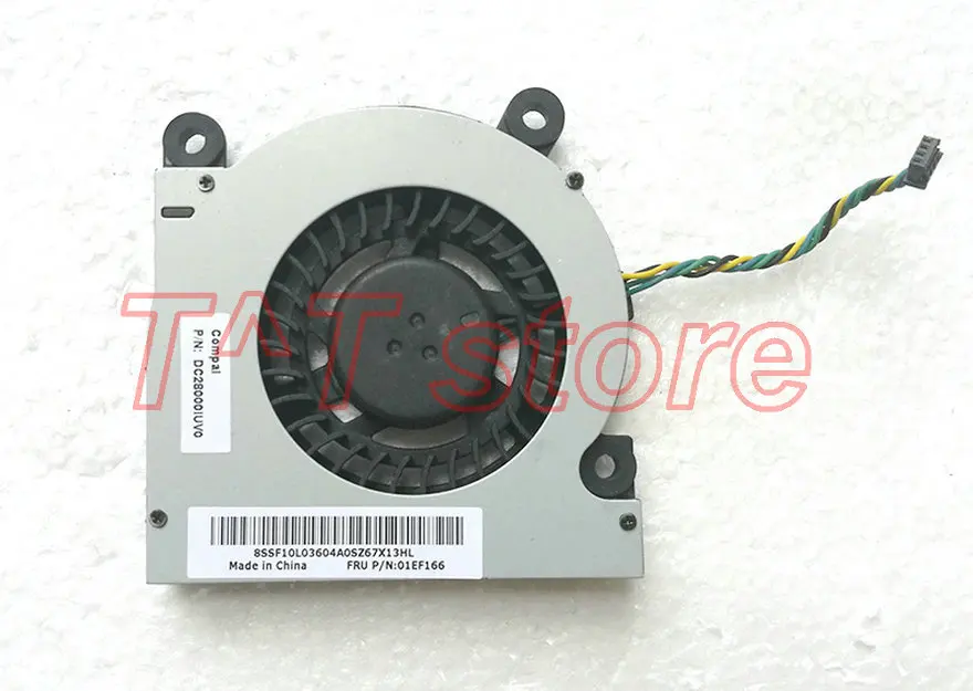 

Original For Lenovo Ideacentre AiO 510S Cooling Fan FRU 01EF166 BAZA0712R5M P006 DC28000IUV0 Test Good Free Shipping