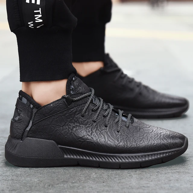 US $31.78 Genuine Leather Shoes outdoor genuine leather Men Brand Footwear Fashion Men's Casual Sneakers shoe