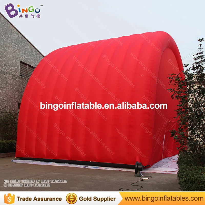  11X6.4X7M Red xgloo event tent inflatable trade show large event tents for sale