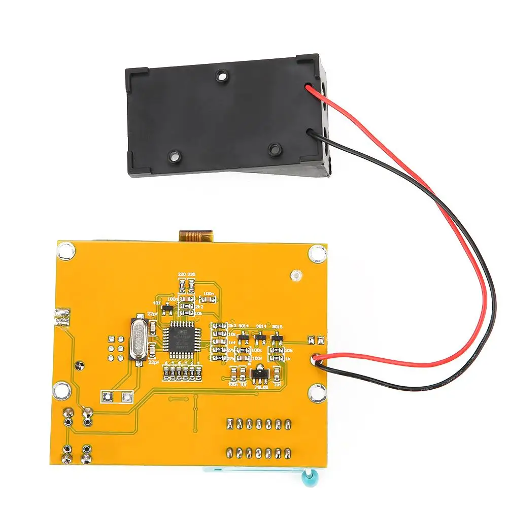 ЖК-дисплей Графический транзистор резистор индуктивности емкость индуктивности ESR SCR конденсатор ESR метр Многофункциональный тестер профессиональный