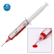 Телефонная материнская плата PCB BGA краска изоляция сварочный поток 10cc Сварка масло УФ паяльная маска чернила сварочный поток+ игла+ сжимающая трубка