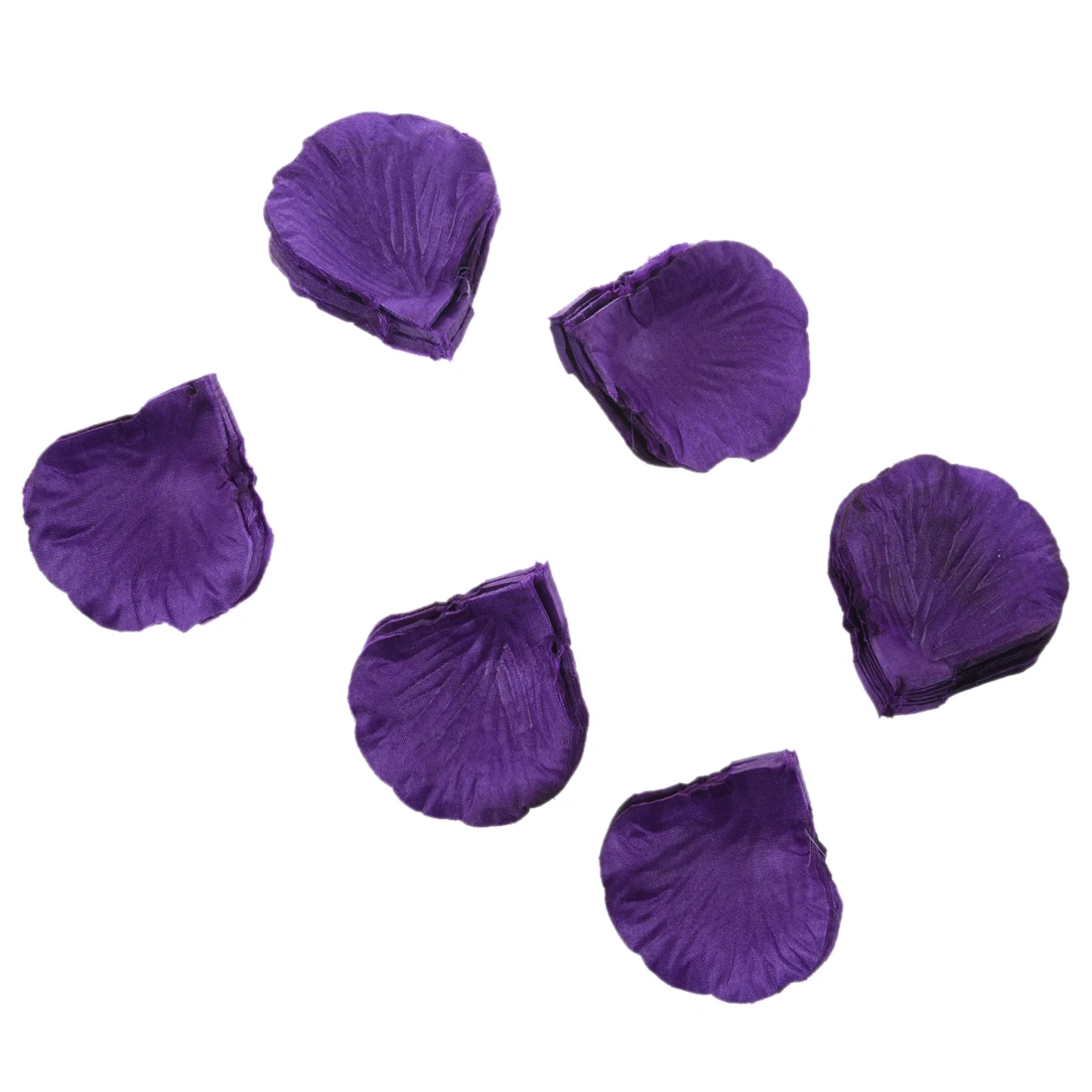 

ALIM 600pc Dark Purple Silk Rose Petals Wedding Flowers