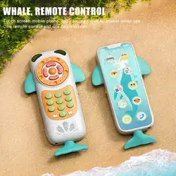 Многофункциональный мобильный телефон Игрушка Головоломка смартфон сенсорный экран интерактивная игрушка и звук музыкальная игрушка на