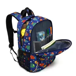 Модная школьная сумка для студентов, рюкзак для детей ясельного возраста с мультяшным принтом, рюкзак для студентов, многофункциональный