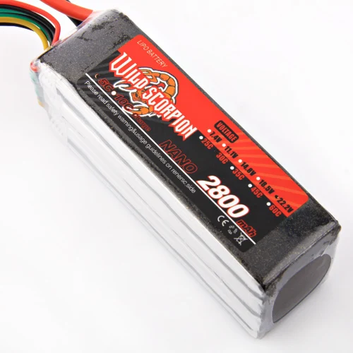 1pcs Wild Scorpion Lipo Battery 22.2V 2800mAh 30C 6S For RC Quadcopter Drone Helicopter Car Airplane 1pcs Wild Scorpion Lipo Battery 22.2V 2800mAh 30C 6S For RC Quadcopter Drone Helicopter Car Airplane