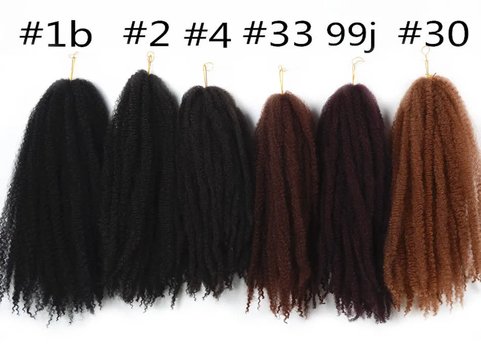 Cabelo Ombre Trança Marley Sintético Cabelo Trança de Fibra de Alta Temperatura