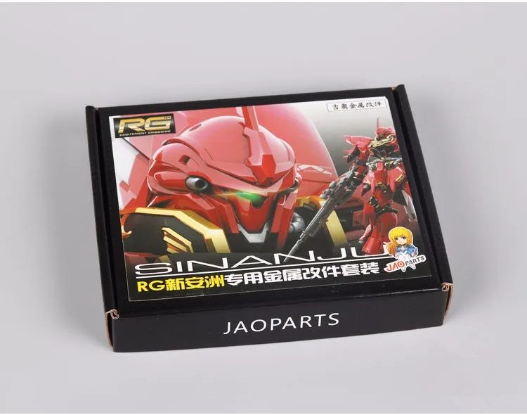 JAOparts металлические модифицированные части набор для Bandai RG 1/144 MSN-06S Sinanju Gundam