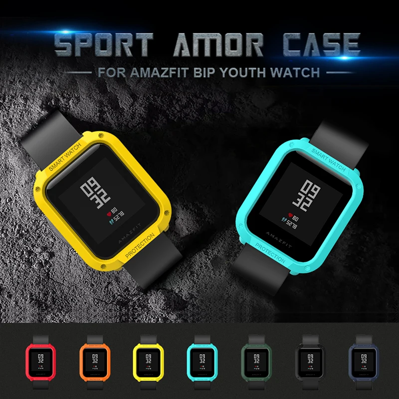 Защитные чехлы для Amazfit Bip умные часы Huami чехол Midong PC SIKAI bip lite A1608 аксессуары