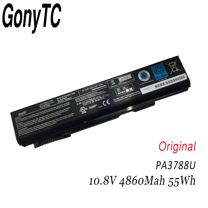 55WH 5090 мА/ч PA3788U 1BRS оригинальный ноутбук Батарея для TOSHIBA Pro S500 S750 A11 M11 S11