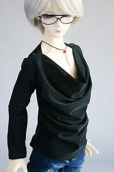 

[wamami] 06# Black Vest/T-Shirt 1/4 MSD DZ AOD DOD BJD Dollfie