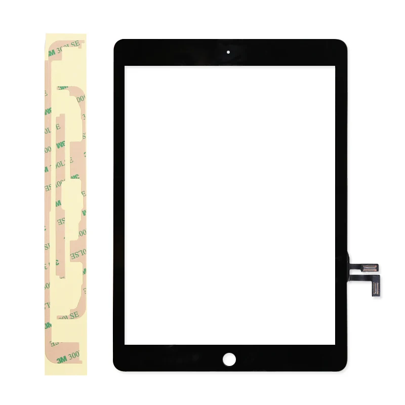 Tested 100 Working Well Black And White For iPad 5 ipad Air1 Touch