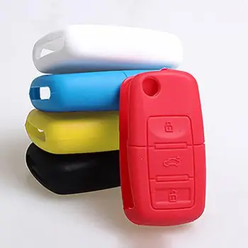 

Cars Auto Remote Silicone Key Case Shell Cover Case for Fox Polo New Beetle hot