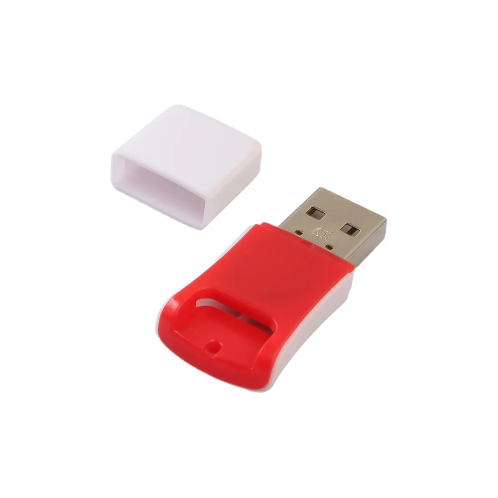 Высокоскоростной мини USB 2,0 Micro SD, 5 цветов, конфетный цвет, хитовый цвет, TF T-Flash, адаптер для чтения карт памяти