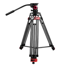 10kg Max load 3 section MTT602A professional digital camera Stand flexible camera Tripod with fluid head for dslr camera