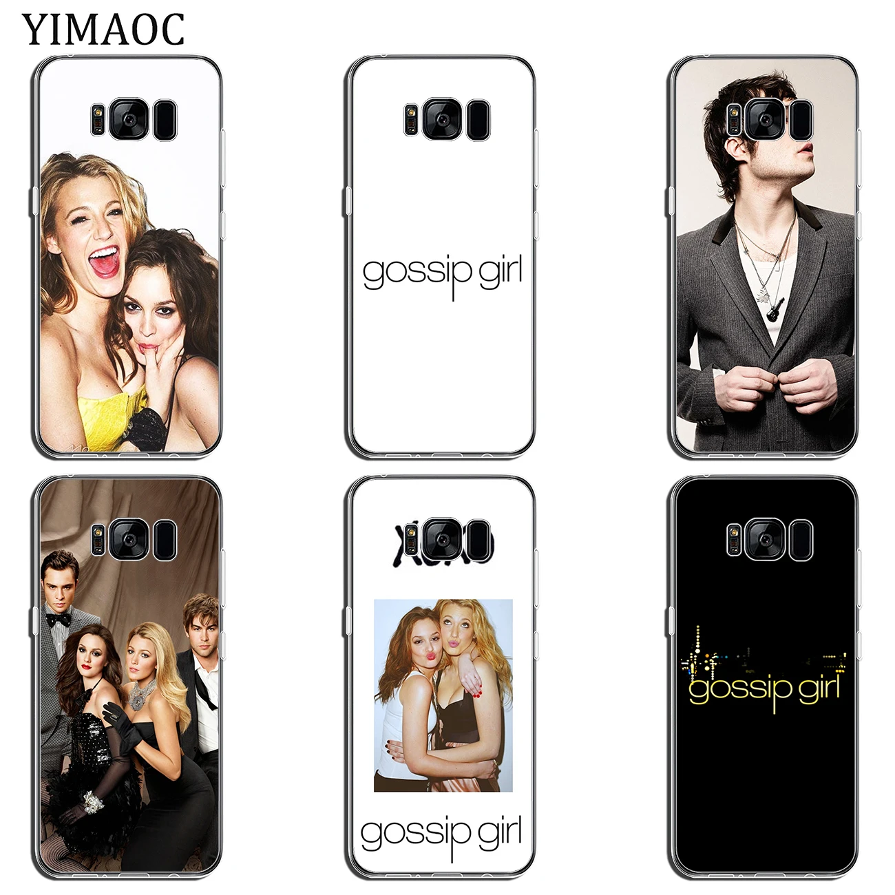 Мягкий силиконовый чехол для телефона YIMAOC Gossip Girl из ТПУ Samsung Galaxy S10 S9 S8 Note 10 Plus S7 Edge