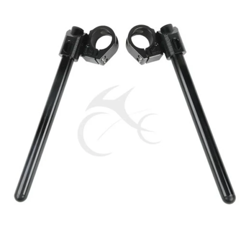 Мотоцикл черный 37 мм 7/8 &quotРуль клип на для KAWASAKI NINJA 250R 08-12 EX500 94-09 | Автомобили и