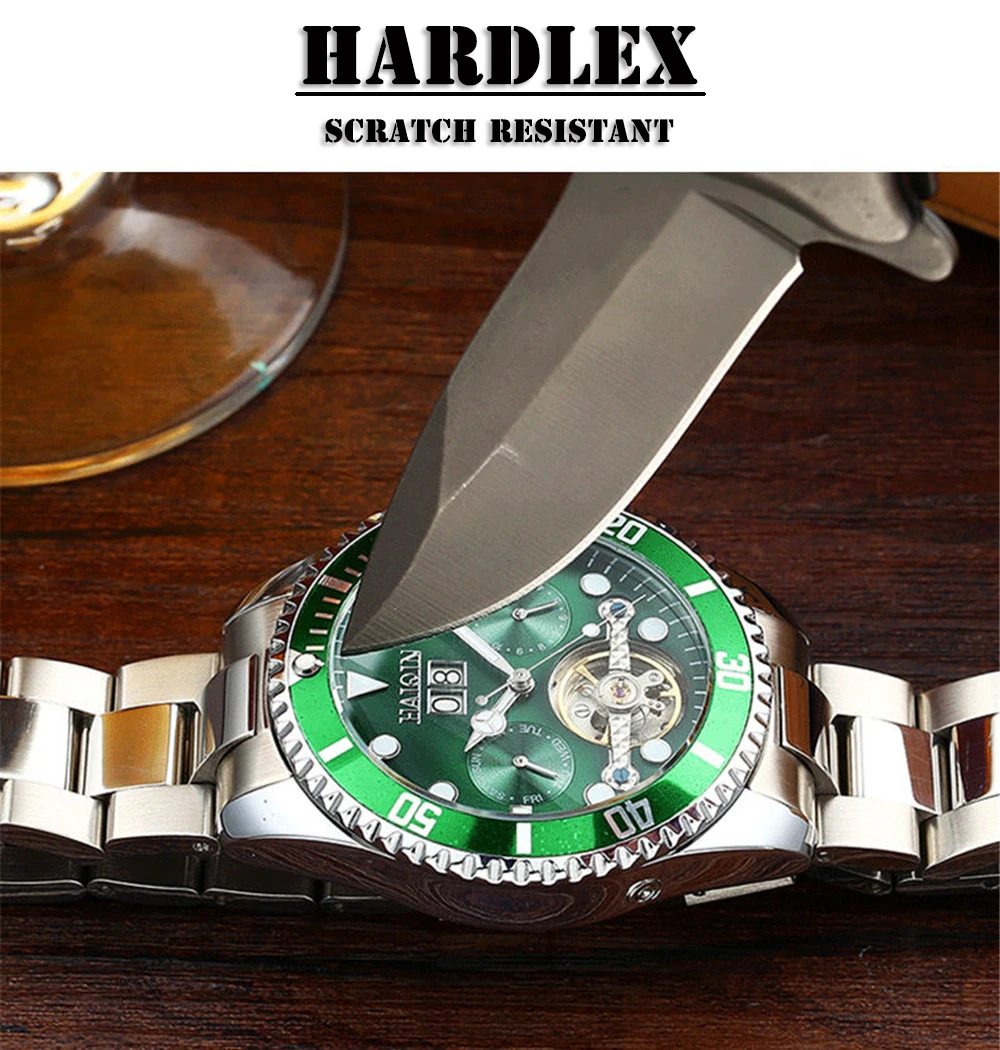 HAIQIN часы для мужчин автоматические Турбийон Механические часы люксовый бренд военные наручные часы для мужчин s спортивные часы Relogio Masculino