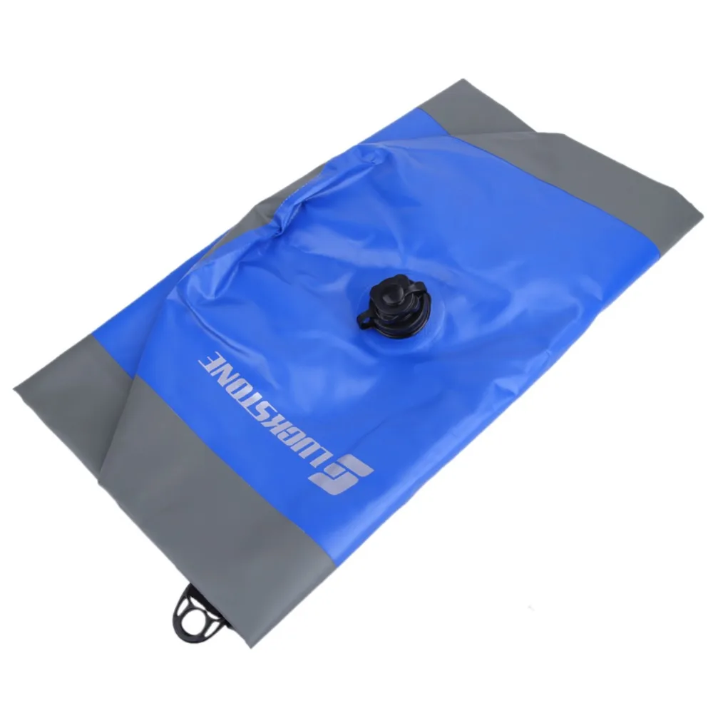 LUCKSTONE 60LWaterproof плавающая сухая сумка рюкзак дрейф каноэ каяк Кемпинг дорожные
